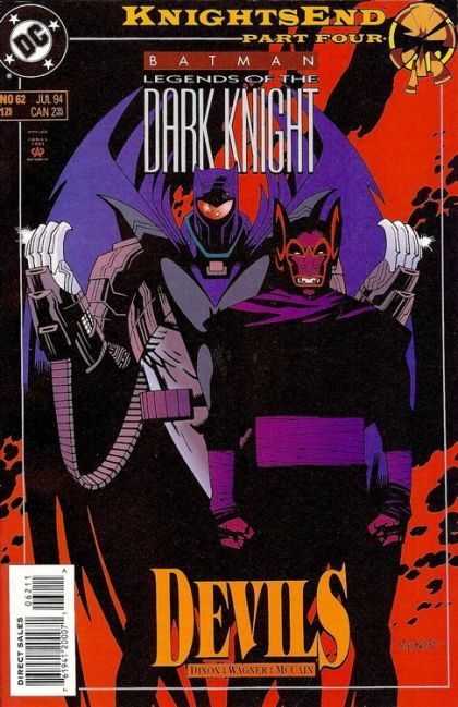Batman: Legends of the Dark Knight KnightsEnd - Part 4: Devils |  Issue#62A | Year:1994 | Series:  | Pub: DC Comics | Direct Edition