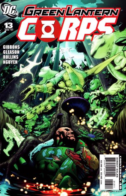 Green Lantern Corps, Vol. 1 Old Ghosts |  Issue#13 | Year:2007 | Series: Green Lantern | Pub: DC Comics | Patrick Gleason Regular