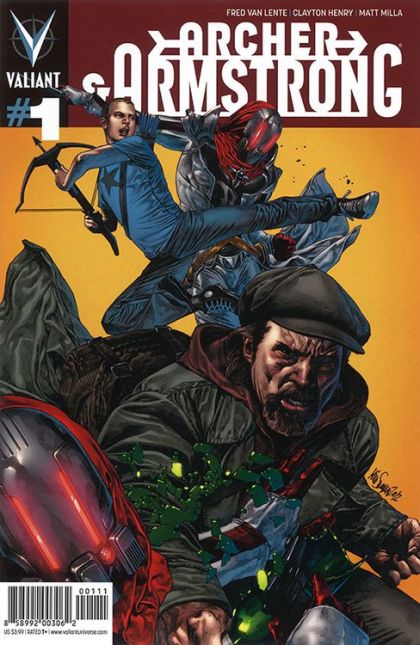Archer & Armstrong, Vol. 2 The Michelangelo Code, Part 1 |  Issue#1A | Year:2012 | Series:  | Pub: Valiant Entertainment | Cvr A Suayan
