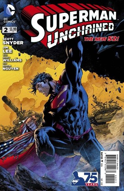 Superman Unchained The Fall / Epilogue |  Issue#2A | Year:2013 | Series: Superman | Pub: DC Comics | Regular Jim Lee Cover