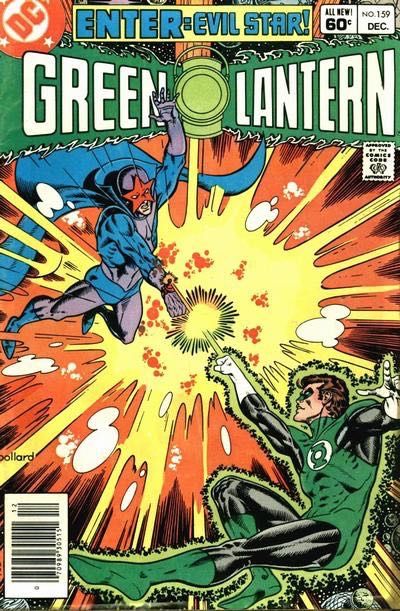 Green Lantern, Vol. 2 When Evil Stars Begin to Fall! / Eyes Of The Sea |  Issue#159B | Year:1982 | Series: Green Lantern | Pub: DC Comics | Newsstand Edition