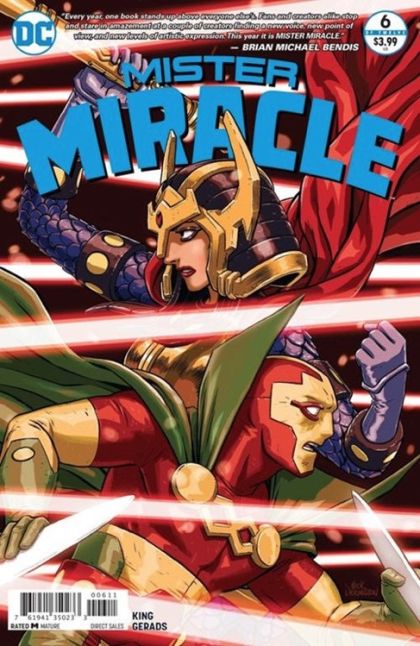 Mister Miracle, Vol. 4  |  Issue#6A | Year:2018 | Series:  | Pub: DC Comics | Regular Nick Derington Cover