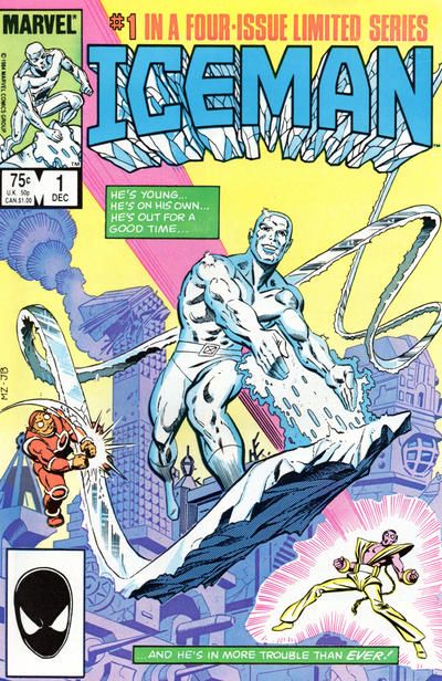 Iceman, Vol. 1 The Fuse! |  Issue#1A | Year:1984 | Series: Iceman | Pub: Marvel Comics | Direct Edition