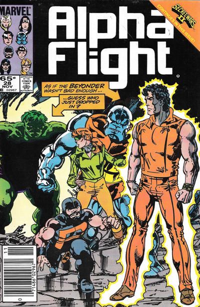 Alpha Flight, Vol. 1 Secret Wars II - Cross-Over |  Issue