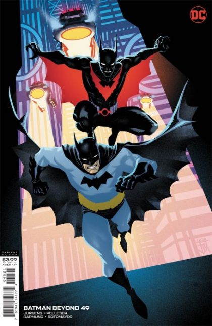 Batman Beyond, Vol. 6 Canceled by Yesterday, Part Two |  Issue#49B | Year:2020 | Series: Batman | Pub: DC Comics | Francis Manapul Variant