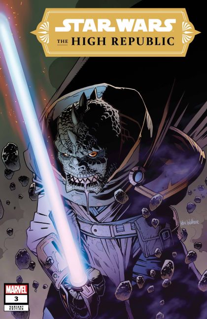 Star Wars: The High Republic, Vol. 1 There Is No Fear, Chapter III: Down Below |  Issue#3B | Year:2021 | Series: Star Wars - High Republic | Pub: Marvel Comics | Kev Walker Variant