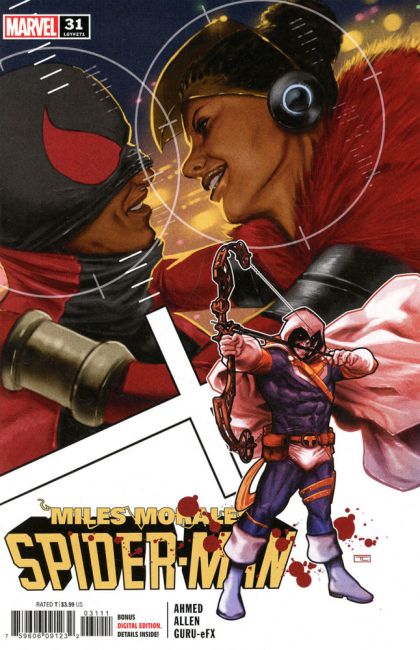 Miles Morales: Spider-Man, Vol. 1  |  Issue#31A | Year:2021 | Series:  | Pub: Marvel Comics | Taurin Clarke Wraparound Regular