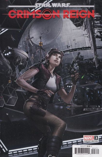 Star Wars: Crimson Reign Crimson Reign - The Archivist |  Issue#3G | Year:2022 | Series: Star Wars | Pub: Marvel Comics | Clayton Crain Enemies Of Dawn Variant