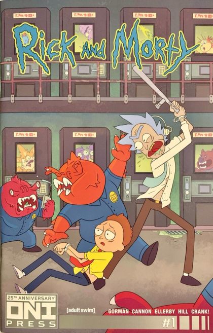 Rick and Morty, Vol. 1  |  Issue#1R | Year:2022 | Series: Rick and Morty | Pub: Oni Press | Ryan Hill Oni's 25th Anniversary Variant