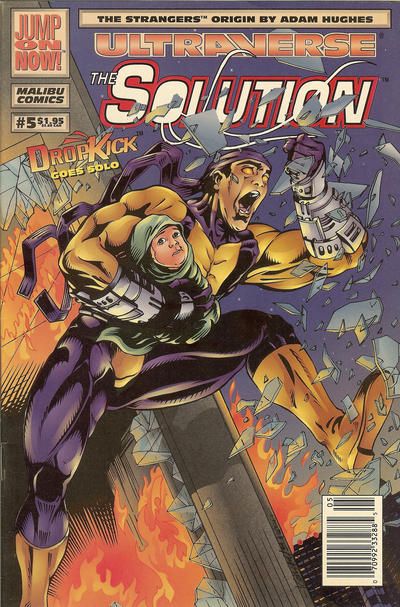 Solution It's A Hard World |  Issue#5B | Year:1994 | Series:  | Pub: Malibu Comics | Newsstand Edition
