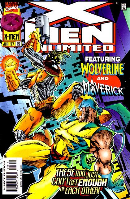 X-Men Unlimited, Vol. 1 Second Contact |  Issue#15A | Year:1997 | Series: X-Men | Pub: Marvel Comics | Direct Edition