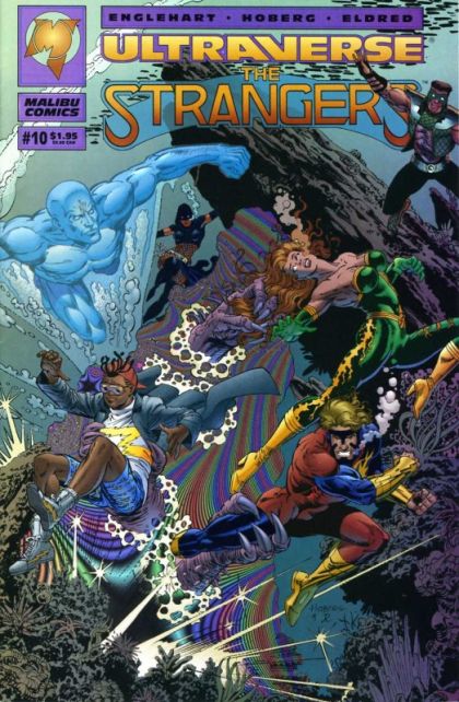 The Strangers The Door To Doom! |  Issue#10A | Year:1994 | Series: The Strangers | Pub: Malibu Comics | Direct Edition