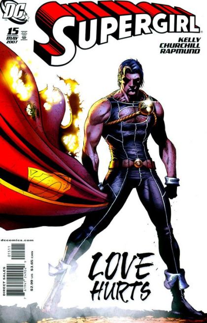 Supergirl, Vol. 5 Love The Ones We Hurt |  Issue#15A | Year:2007 | Series: Supergirl | Pub: DC Comics | Direct Edition