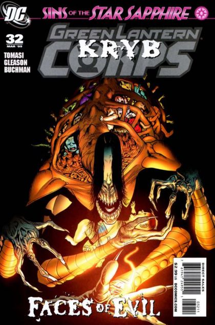 Green Lantern Corps, Vol. 1 Faces of Evil - Sins of the Star Sapphire, Part Four: Hearts and Minds |  Issue#32 | Year:2009 | Series: Green Lantern | Pub: DC Comics | Patrick Gleason Regular