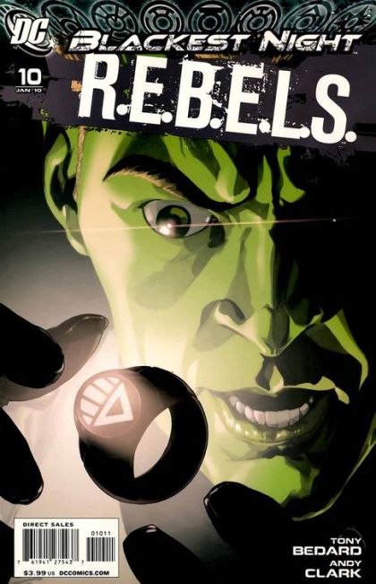 R.E.B.E.L.S., Vol. 2 Blackest Night - The Son and the Stars, Part One |  Issue#10A | Year:2009 | Series:  | Pub: DC Comics |
