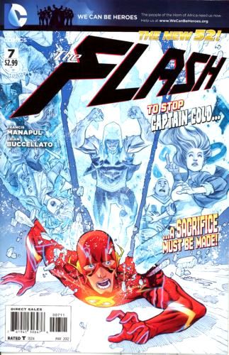 Flash, Vol. 4 Into The Light |  Issue#7A | Year:2012 | Series: Flash | Pub: DC Comics | Francis Manapul Regular Cover