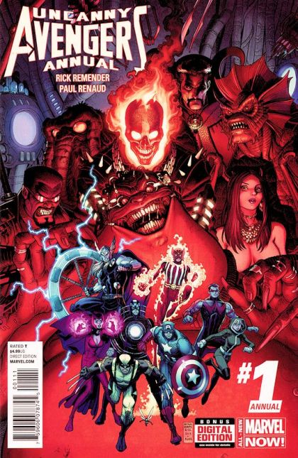 Uncanny Avengers, Vol. 1 Annual  |  Issue#1A | Year:2014 | Series: Avengers | Pub: Marvel Comics | Regular Arthur Adams Cover