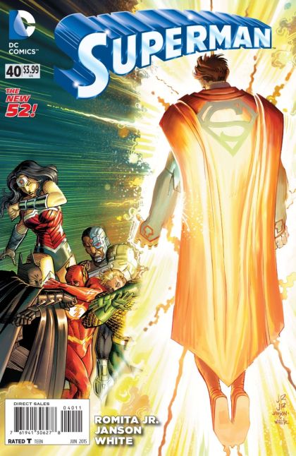 Superman, Vol. 3 Powerless |  Issue#40A | Year:2015 | Series: Superman | Pub: DC Comics | Direct Edition