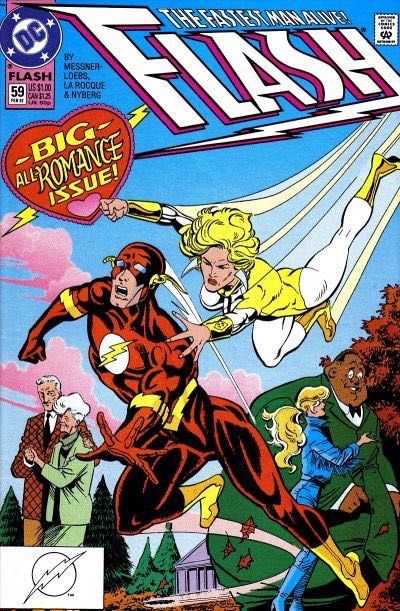 Flash, Vol. 2 Last Resorts, Last Resorts, pt 1 |  Issue#59A | Year:1991 | Series: Flash | Pub: DC Comics | Direct Edition