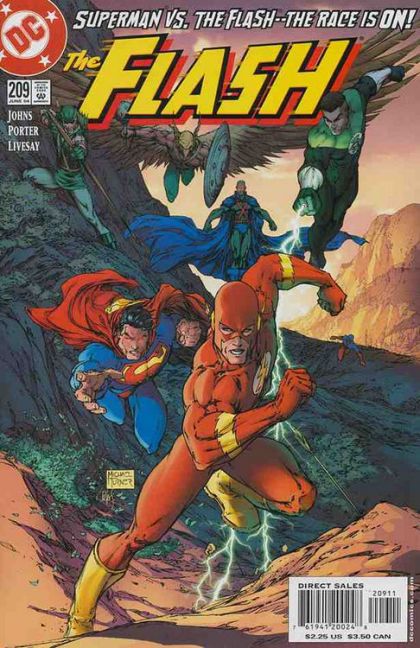 Flash, Vol. 2 Fast Friends |  Issue#209A | Year:2004 | Series: Flash | Pub: DC Comics | Direct Edition