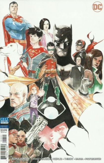 Super Sons End of Innocence, Part 2 |  Issue#16B | Year:2018 | Series:  | Pub: DC Comics | Variant Dustin Nguyen Cover