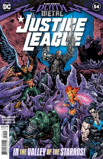 Justice League, Vol. 3 Dark Nights: Death Metal - Doom Metal, Part Two |  Issue#54A | Year:2020 | Series: Justice League | Pub: DC Comics | Liam Sharp Regular