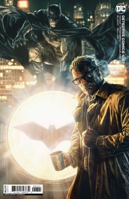 Detective Comics, Vol. 3 The Tower, Part 11 / House Of Gotham, Chapter Eleven |  Issue#1057B | Year:2022 | Series: Batman | Pub: DC Comics | Lee Bermejo Dark Knight/Commissioner Gordon Card Stock variant