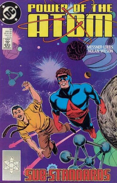 Power of the Atom Shrinking Into the Fire |  Issue#12A | Year:1989 | Series:  | Pub: DC Comics | Direct Edition
