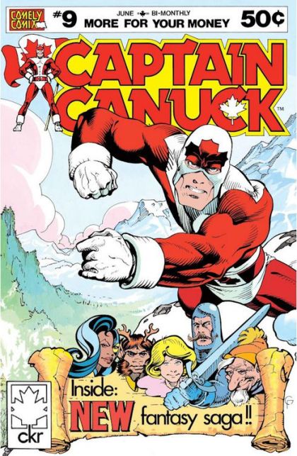 Captain Canuck Space Watch – Death Watch Pt 2 |  Issue#9A | Year:1980 | Series:  | Pub: CKR Productions | Direct Edition