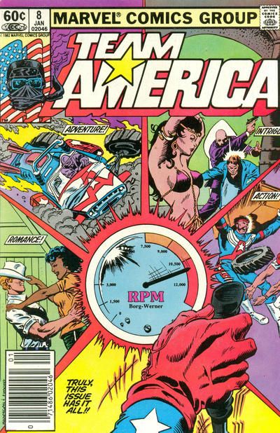 Team America Trials |  Issue#8B | Year:1983 | Series:  | Pub: Marvel Comics | Newsstand Edition