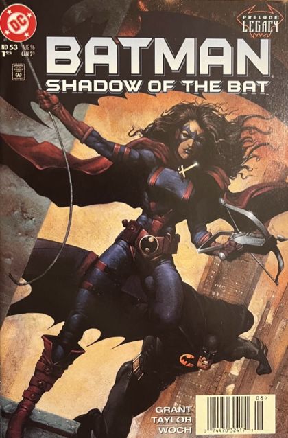 Batman: Shadow of the Bat Legacy - Prelude: Hobson's Choice |  Issue#53B | Year:1996 | Series: Batman | Pub: DC Comics | Newsstand Edition