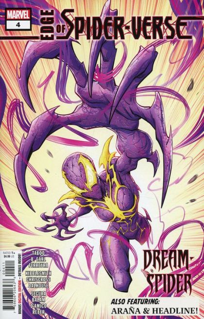 Edge of Spider-Verse, Vol. 3 Here Comes the Ruckus / The Spider-Reporter of Earth-1755 / Charging Station |  Issue#4A | Year:2023 | Series:  | Pub: Marvel Comics | Patrick Brown Regular