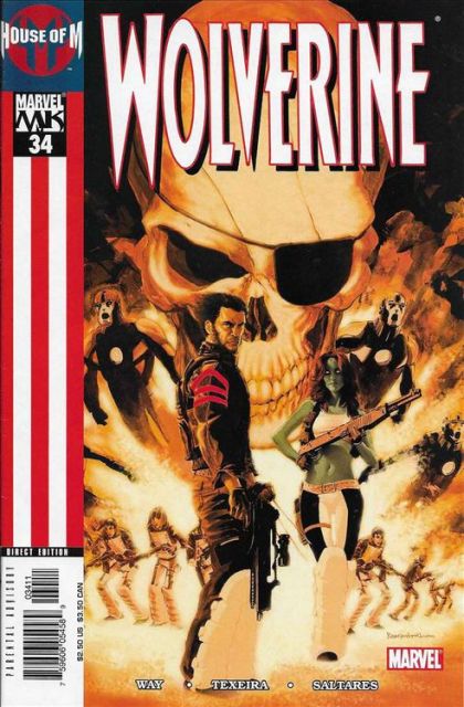 Wolverine, Vol. 3 House of M - Chasing Ghosts, Part 2 |  Issue#34A | Year:2005 | Series: Wolverine | Pub: Marvel Comics | 0