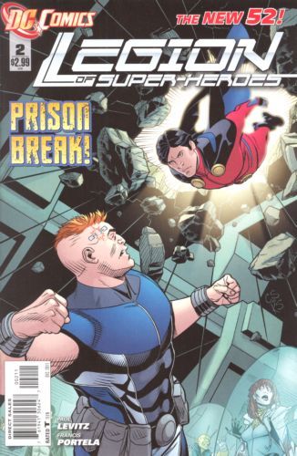 Legion of Super-Heroes, Vol. 7 Hostile World |  Issue#2 | Year:2011 | Series: Legion of Super-Heroes | Pub: DC Comics | Chris Sprouse Regular