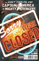 Captain America & The Mighty Avengers Secret Wars: Last Days - Last Days, Sorry We're Closed - 242 Minutes to Live |  Issue