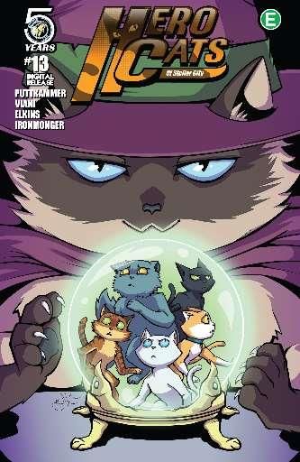 Hero Cats  |  Issue#13A | Year:2016 | Series:  | Pub: Action Lab Comics |