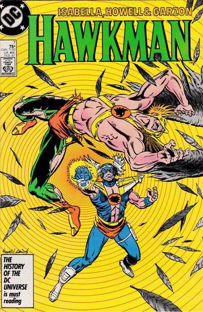 Hawkman, Vol. 2 Honor: A Tale of Madness |  Issue#7A | Year:1987 | Series: Hawkman | Pub: DC Comics |