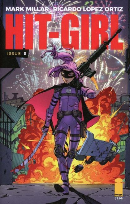 Hit-Girl, Vol. 2  |  Issue#3A | Year:2018 | Series:  | Pub: Image Comics | Regular Amy Reeder Color Cover