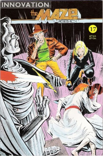 Maze Agency, Vol. 1 Terrible Swift Sword |  Issue#17 | Year:1990 | Series: Maze Agency | Pub: Innovation |