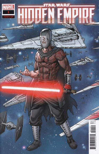 Star Wars: Hidden Empire A Matter Of Time |  Issue#1E | Year:2022 | Series: Star Wars | Pub: Marvel Comics | Steven Cummings & Guru-eFX Connecting Variant