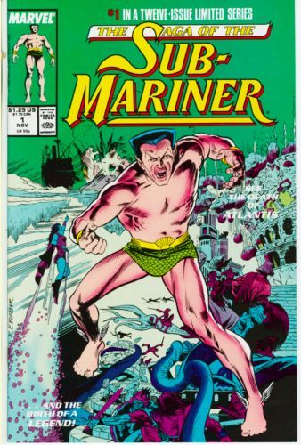 The Saga of the Sub-Mariner A Legend A-Borning |  Issue