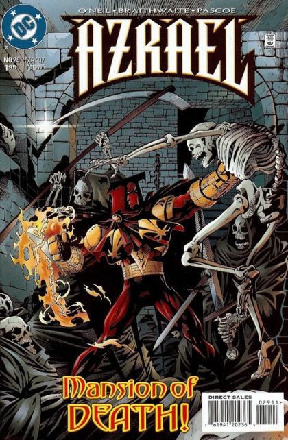 Azrael, Vol. 1 Angel Errant, Part One |  Issue#29 | Year:1997 | Series:  | Pub: DC Comics | Barry Kitson Regular Cover