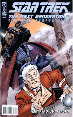 Star Trek: The Next Generation - The Last Generation Inevitabilty |  Issue#4B | Year:2009 | Series: Star Trek | Pub: IDW Publishing | Gordon Purcell Regular Cover