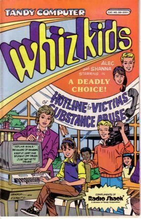 Tandy Computer Whiz Kids A Deadly Choice |  Issue#68-2001 | Year:1990 | Series:  | Pub: Archie Comic Publications |