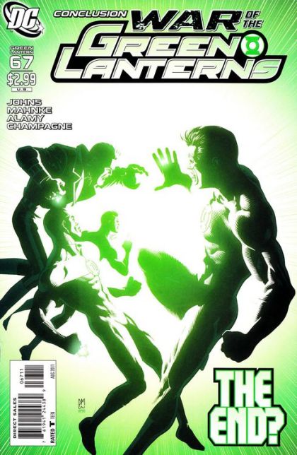 Green Lantern, Vol. 4 War of the Green Lanterns  |  Issue#67A | Year:2011 | Series: Green Lantern | Pub: DC Comics | Doug Mahnke Regular