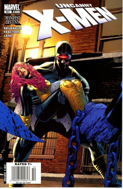 Uncanny X-Men, Vol. 1 Manifest Destiny - SFX, Part Two: All Tomorrow's Parties |  Issue#501C | Year:2008 | Series: X-Men | Pub: Marvel Comics | Greg Land Newsstand