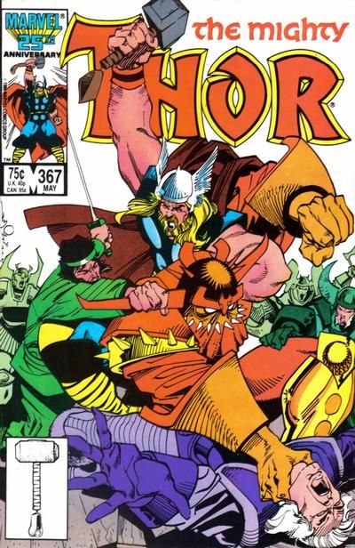 Thor, Vol. 1 The Harvest of the Seasons |  Issue#367A | Year:1986 | Series: Thor | Pub: Marvel Comics | Direct Edition