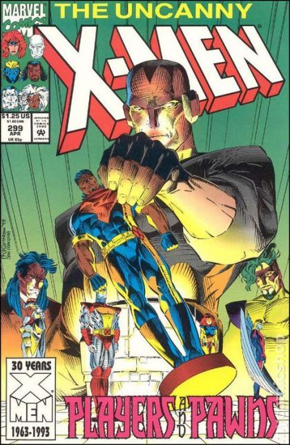 Uncanny X-Men, Vol. 1 Nightlines |  Issue#299A | Year:1993 | Series: X-Men | Pub: Marvel Comics | Direct Edition
