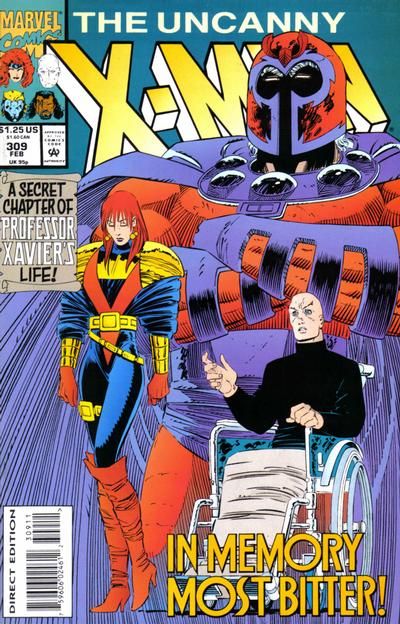 Uncanny X-Men, Vol. 1 ...When The Tigers Come At Night! |  Issue#309A | Year:1993 | Series: X-Men | Pub: Marvel Comics | Direct Edition