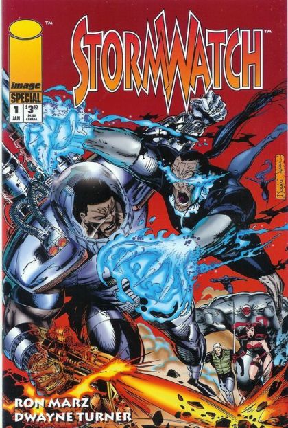 (Signed by RON MARZ) Stormwatch Special Never Give Up |  Issue#1 | Year:1994 | Series:  | Pub: Image Comics |